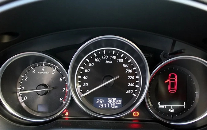 Mazda CX-5 cena 65900 przebieg: 137000, rok produkcji 2014 z Gołańcz małe 781